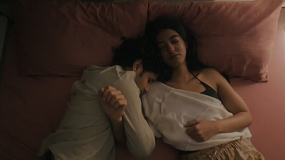 Vaishnav Vyas and Shreya Sandilya in Scenes from a Situationship